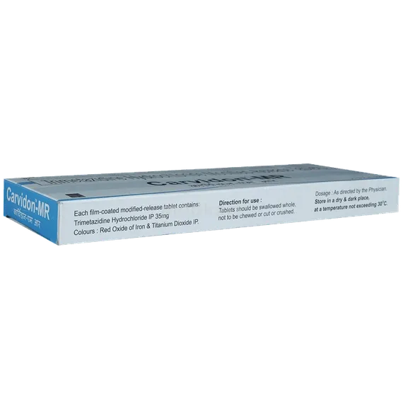 carvidon mr tablet 15's